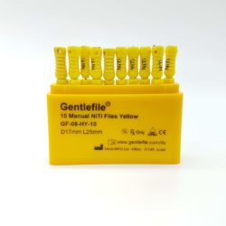 Pilniki żółte 017 ręczne Gentlefile NiTi